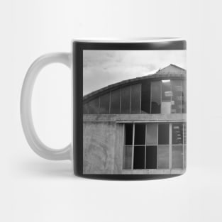 Derelict Industrial Building b&w Mug